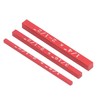 7PCS Setup Blocks Gauge Aluminum Alloy Black Anodized Suface Woodworking