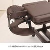Manual Electric Elevation Bed, Replacement Armrest (Semicircular), White [ Massage