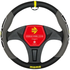 FUN MOMO MOMO Steering Wheel Cover ITALY Italy Milan Gray S