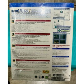 Corel 1996 VINTAGE Corel Office 7 Professional NEW IN BOX SEALED