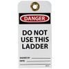 NMC RPT70G "Danger - DO NOT USE This Ladder" Accident