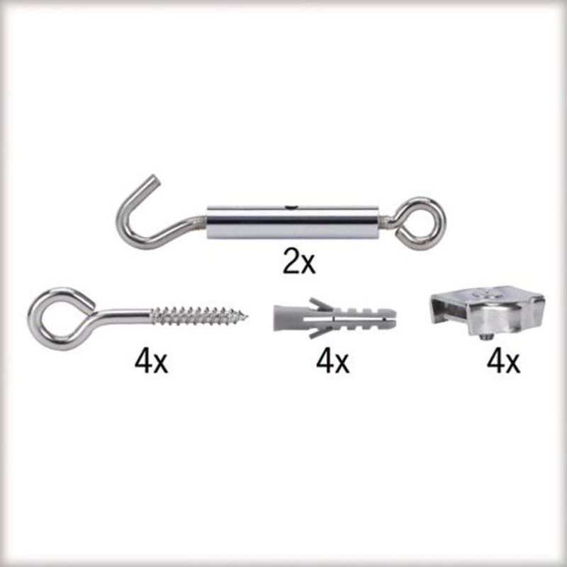 Paulmann 17803 System Accessories, Tension mounting Set Ceiling lamp Chrome