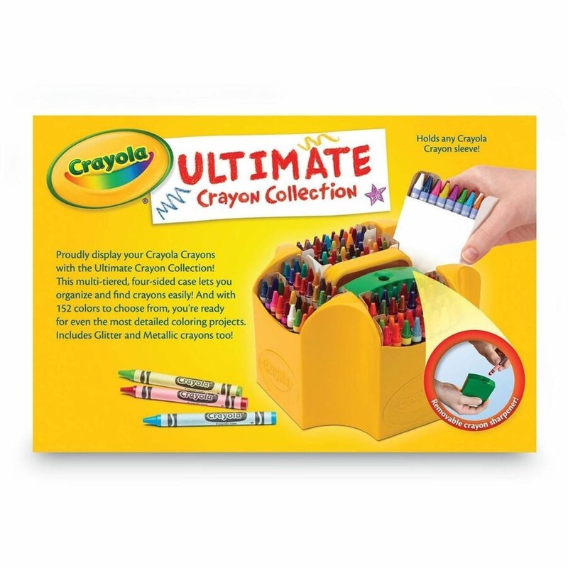 Crayola Ultimate Crayon Case, 152 Count, Coloring Tools, Gift for