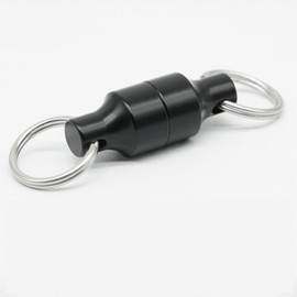 Magnetic Releaser, Carabiner, Small, Super Strong, Nickel Alloy, Carabiner, Fishing, Magnet, Small, Lightweight, Strong Magnet, Load Capacity 12.3 lbs (5.7 kg), For Hanging Outdoor Activities such as