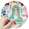 MUSHI 50 Stickers de SIRENAS paquete con stickers de Vinilo