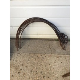 13pcs Antique Hay Dump Rake Teeth Farm Part Steampunk Rust Yard Industrial