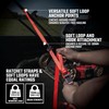 CRAFTSMAN CMXAZBS777 Black/Red 10-Piece Tie-Down Kit with Ratchet Straps, Bungees,