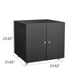 Ball & Cast 23.62" Metal Office Copier File Cabinet with