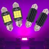 SOCAL-LED LIGHTING 36mm Festoon LED Bulb Canbus Super Bright 3030