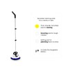 Electric Spin Mop, Duster, and Polisher, LED Lights, Ewbank Nifftee