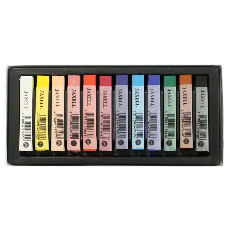 Honsell 47650 - Jaxell Pastel Chalk, Square Shape, for Flat