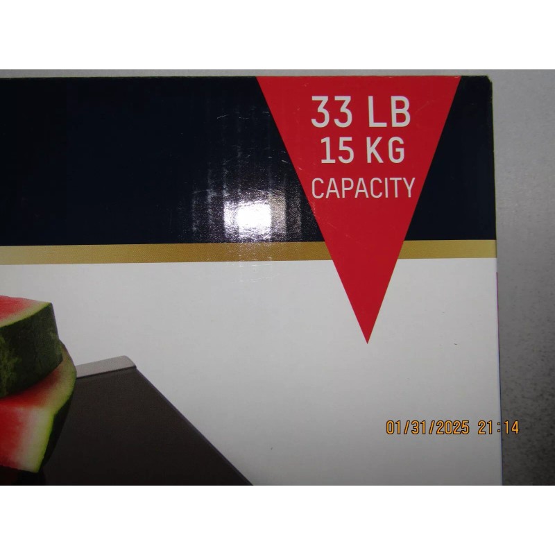 Taylor High-Capacity 33 lb Digital Kitchen Scale and Food Scale,