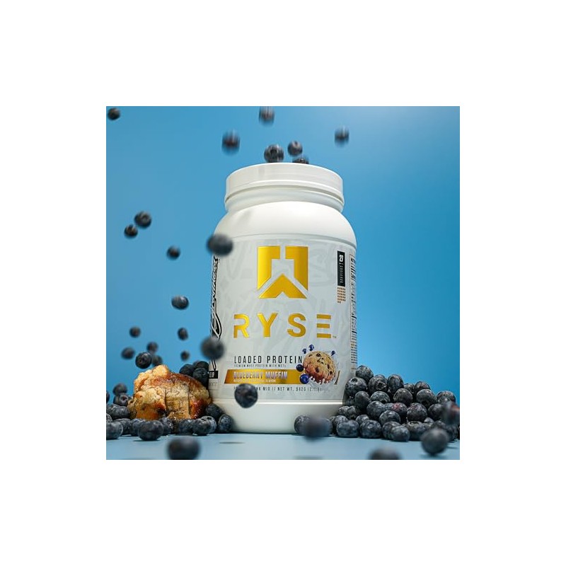 Ryse Loaded Protein Powder 25g Whey Protein Isolate Concentrate with