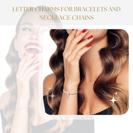 Letter C Initial Charm 925 Sterling Silver