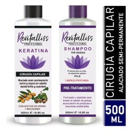 Tratamiento Capilar Reconstrucción Alasiante Kit 500ml