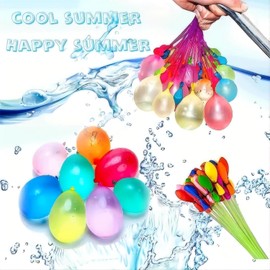 111 Pack water balloons, Rapid-Fill Self-Sealing water balloons for kids，Summer fun Water Toys for Kids and Adults Parties and Outdoor Water Bomb Fight