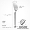 Mafier Mini 10.2in Metal Spatula Set,SUS304 Stainless Steel Spatulas for