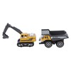 6pcs 1:64 Construction Vehicle Toy Mini Decoration Alloy Construction Vehicle