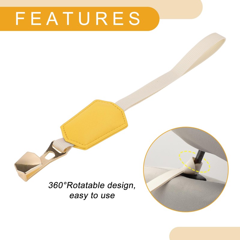 Partuto 1 Pcs Universal Car Seat Headrest Hook for Most