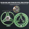 Sougayilang Fly Fishing Reel，Large Arbor With Diecast Aluminum Body Fly