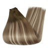 Fshine Genius Weft Hand Tied Extensions Human Hair Genius Wefts