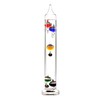 Monsterzeug Galileo Thermometer, 6 Glass Balls, Galilean Thermometer, Glass, Liquid