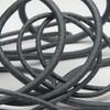 FUJIYAMA RIBBON Retroreflective Stretch Cord, 0.1 inch (3 mm), Gray,