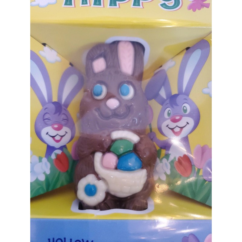 Palmer Easter Palmer "Hippy" Hollow Milk Chocolate Bunny 1.5oz-Brand New-SHIPS