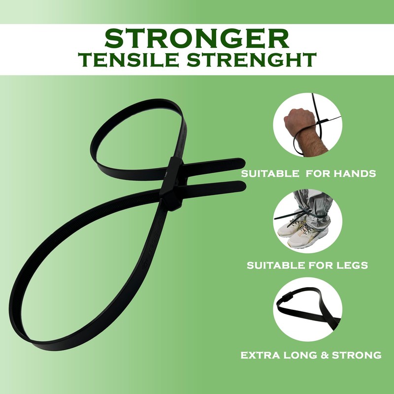 Boltza® Heavy Duty Nylon Double Cuffs – 13mm x 900mm