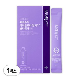 Boratox Fabiflora Alpha CD Zero Sugar Bora Water Stick, 1 box, 15 servings / 보라톡스 파비플로라 알파CD 제로슈가 보라워터 스틱, 1박스, 15회분