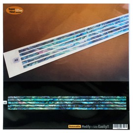 Jockomo Customize Guitar Inlay Sticker Stick-3mm Wide (BL)