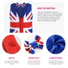 Union Jack Waistcoat and Bowtie - XX-Large - Waistcoat with