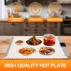 Paninluo Electric Warming Tray with Adjustable Temperature（5 Level）,Foldable Flexible Food