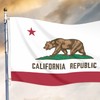California Flag Bear Republic Banner 3x5FT Indoor Walls, Outdoor Gardens,