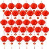 Pangda 30 Pieces Chinese Red Paper Lanterns 2025 Chinese New