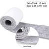 CenterZ 1/5" Thick Self Adhesive Felt Tape Roll - 3.94