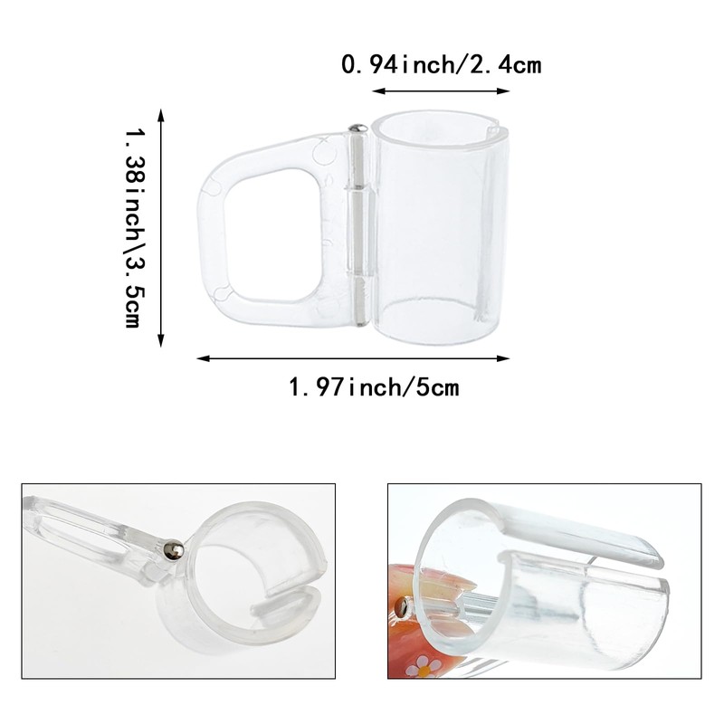 12 Pack Roller Shades Pull Down Clips Lifting Clamp Pull