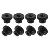 sourcing map Knurled Thumb Nuts, 8Pcs M5 Carbon Steel Nut