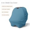Natemia 4 in 1 Baby Car Seat Cover - Multi-Functional