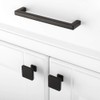 KOOFIZO 10 Pack Black Cabinet Knobs Matte Black Drawer Knobs