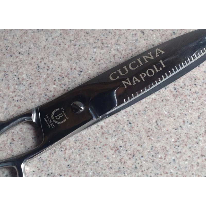 Bianco Instruments Cucina Napoli 8" Kitchen Shears Scissors for Meat
