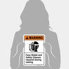 Warning Face Shield and Safety Glasses Required During Sawing ANSI