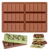 Fimary Chocolate Molds - Non-Stick Chocolate Bar Mold, Break Apart