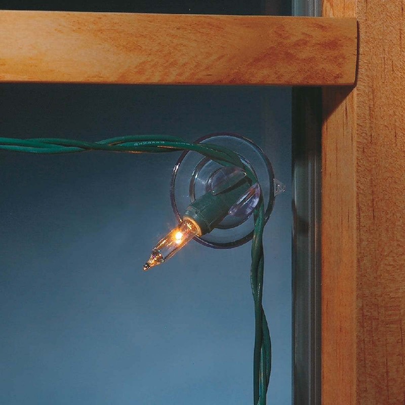 Fizzco Fairy Light Holders For Windows - Pack Of 20