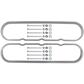 ICT Billet LS Series Valve Cover Spacer Billet LS1 LS2 LS3 LS7 LSX 3/8" .375 for Tall Mount Roller Rocker Clearance Spacer Compatible with Chevy LS 1997-up 551641-3