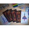 Metaphoracle Blank Tarot Cards with Design on Back - DIY