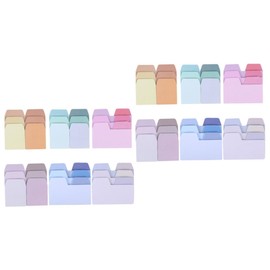 LALAFINA 12pcs Cute Pastel Stationery Memo Paper Stickers Fun Index Stickers for School Bookmarks and Notes