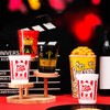 Domensi 24 Pcs Movie Night Cups 16oz Party Favors Supplies