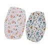 2pcs Baby Diaper Changing Covers Printing Cotton Yarn Removable Infant