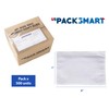 USPACKSMART 500 Units, 6"x8.5" Clear Packing List Shipping Label Envelopes